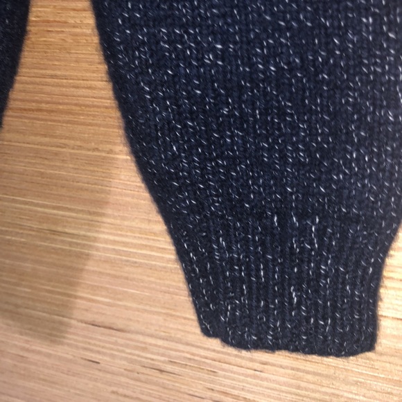 Jos A Bank Blue Wool Sweater with Toggle Closure - Picture 5 of 7